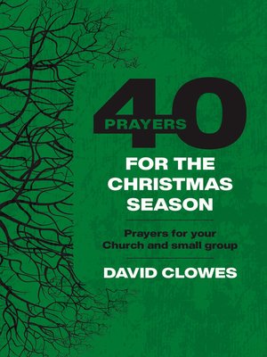 cover image of 40 Prayers for the Christmas Season